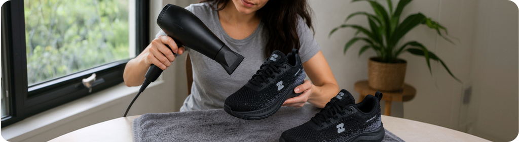 Air drying OSZEA shoes